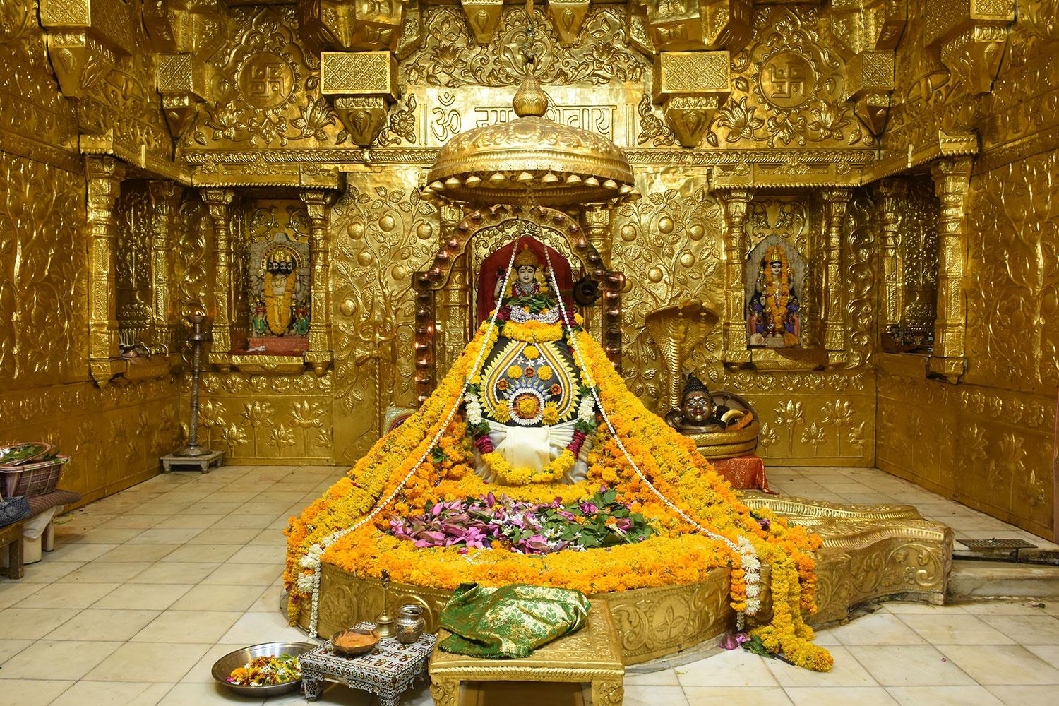 Somnath Temple inside 