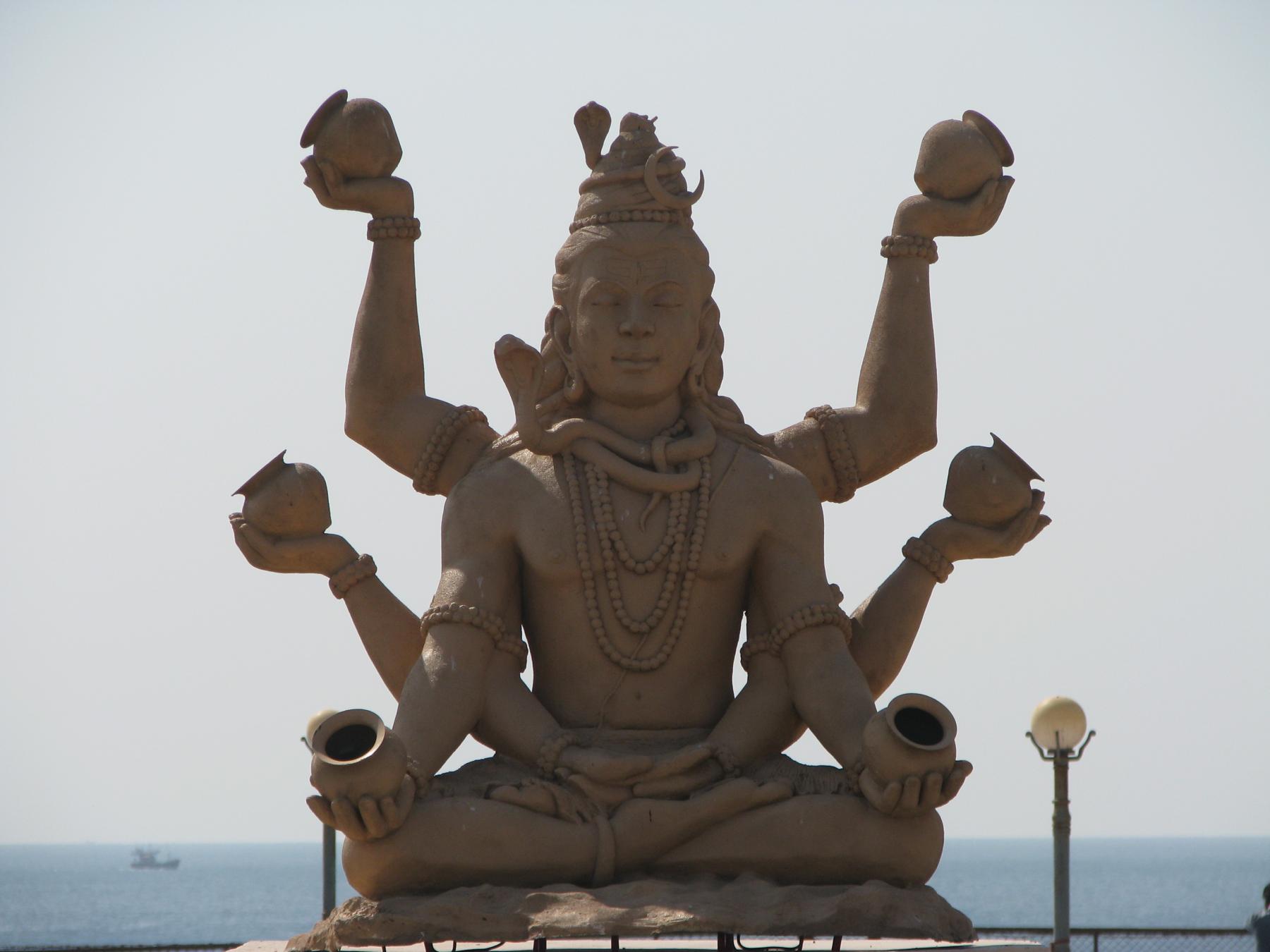 Shiva Statue in somnath 